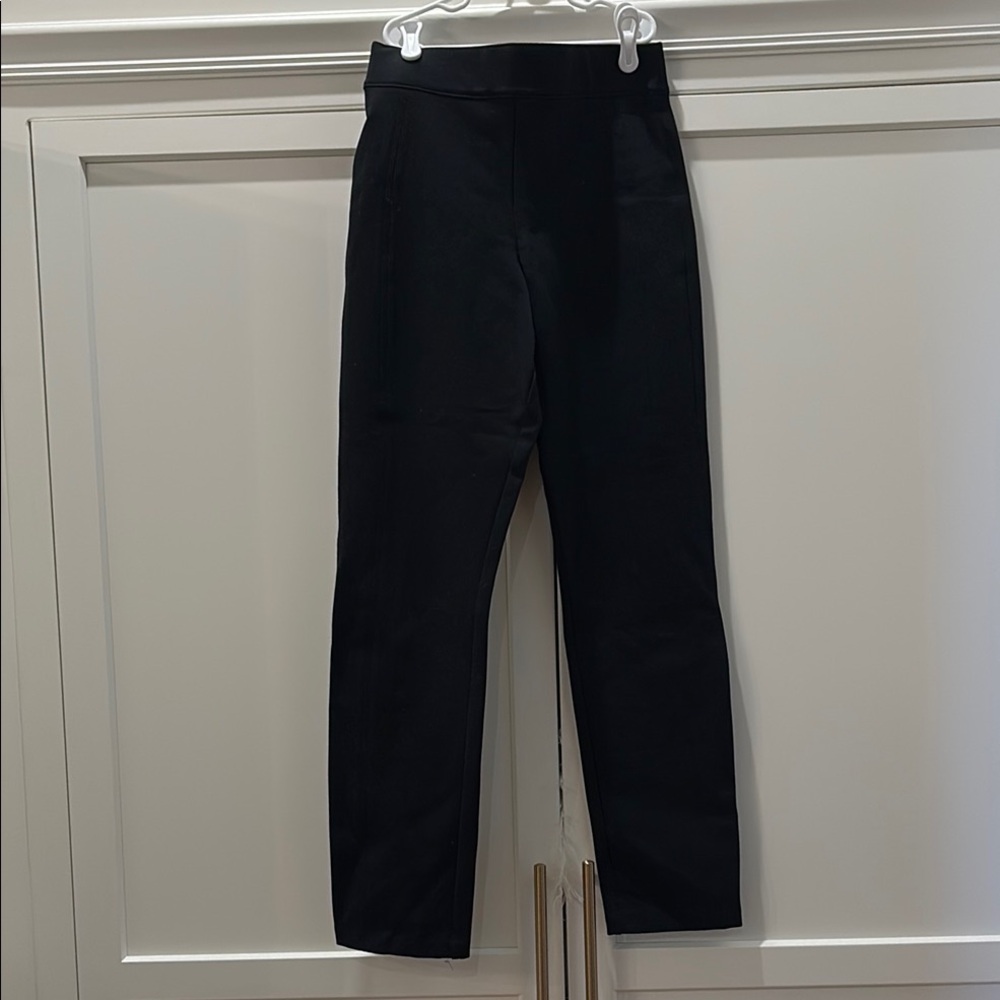 SPANX Black Straight Leg Pants